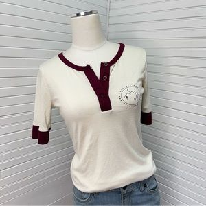 3/$20☀ Dravus Henley Ringer Tee